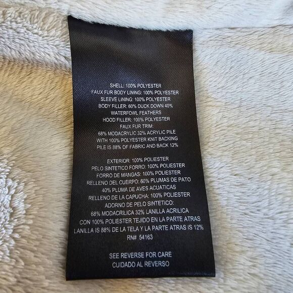 Calvin Klein Women’s Brown Puffer Jacket S Down Filled Quilted Coat Warm - Picture 9 of 9